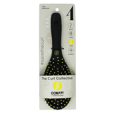 Conair The Curl Collective Coily Detangle Cushion Brush