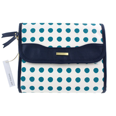 Sophia Joy Polka Dot Cosmetic Toiletry Hanging Organizer, 1-Piece