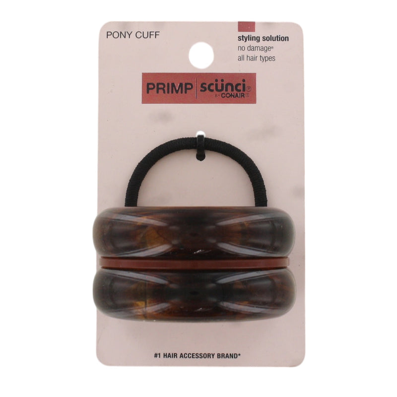 Scunci Primp No Damage Styling Solution All Hair Pony Cuff, 1-Count