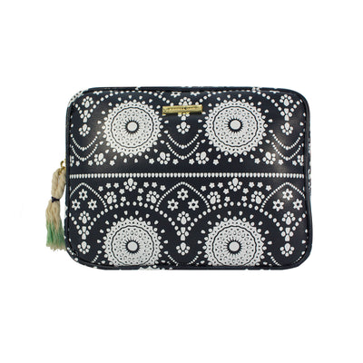 Sophia Joy Paisley Double Zipper Cosmetic Organizer