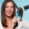 BaBylissPro Nano Titanium Curved Boar & Nylon Paddle Hair Brush - Image 2