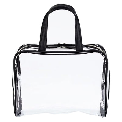 Walgreens Clear PVC Zippered Weekender Bag