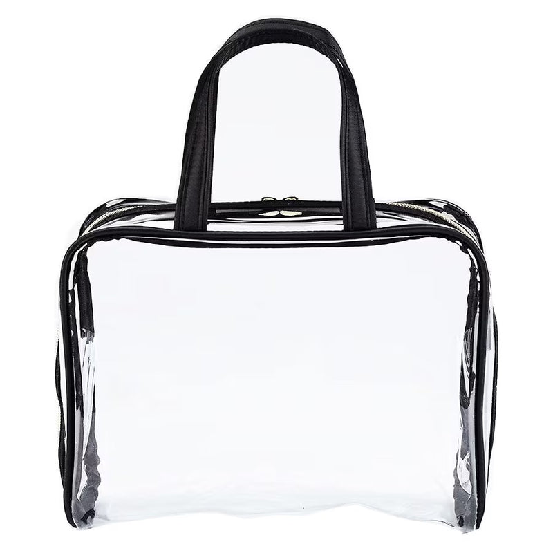Walgreens Clear PVC Zippered Weekender Bag