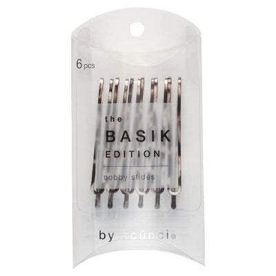 Scunci The Basik Edition Bobby Slides, 6-Pieces