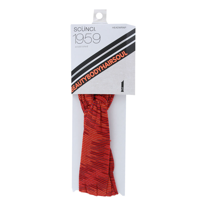 Scunci 1959 Headwrap, Red, 1-Piece