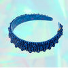 Scunci x Wicked Good Pearl Emerald City Headband, Blue - Image 4