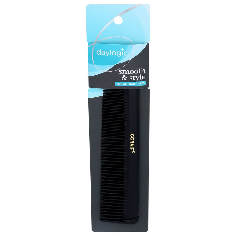 Daylogic Smooth & Style Dressing Comb, Black, 1-Piece