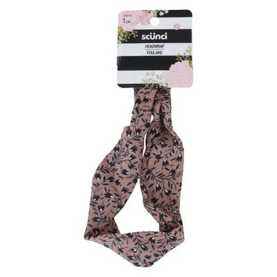 Scunci Print Stretch Headbands, Designs May Vary, 1-Piece