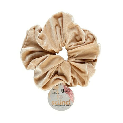 Scunci Jumbo Scrunchie, Beige, 1-Piece
