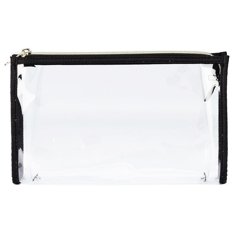 Walgreens Zippered PVC Clear Clutch