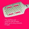 Conair Velvet Touch Vent Blow-Dry Hair Brush, Vented Paddle Brush for Fast Drying & Big Volume, Soft Grip Handle, Gentle Detangling Bristles, Contoured Design for All Hair Types & Lengths - Image 7