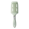 Conair Velvet Touch Vent Blow-Dry Hair Brush, Vented Paddle Brush for Fast Drying & Big Volume, Soft Grip Handle, Gentle Detangling Bristles, Contoured Design for All Hair Types & Lengths - Image 1