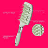 Conair Velvet Touch Vent Blow-Dry Hair Brush, Vented Paddle Brush for Fast Drying & Big Volume, Soft Grip Handle, Gentle Detangling Bristles, Contoured Design for All Hair Types & Lengths - Image 8