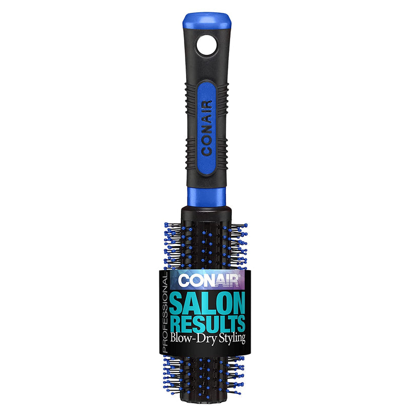 Conair Professional Round Hairbrush with Nylon Bristles (Colors Vary)