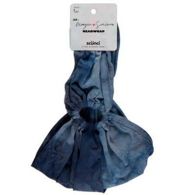 Morgan Simianer xo Scunci Turban Tie-Dye Headwrap, Blue, 1-Piece