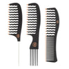 Conair The Curl Collective Assorted Curly Hair Combs – Detangling & Styling Comb Set for Curly, Wavy & Coily Hair (3 Count) - Image 2