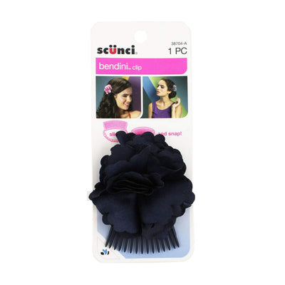Scunci Flower Bendini Clip, Colors will Vary, 1-Piece
