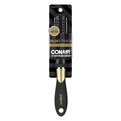 Conair Small Metal Nylon Round Brush, Color May Vary, 1-Count