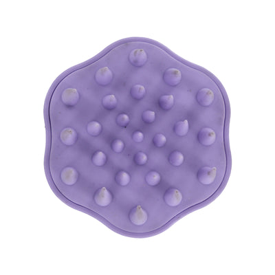 Conair Scalp Care Detangle & Treatment Scalp Shampoo & Massager Brush, Purple, 1-Count