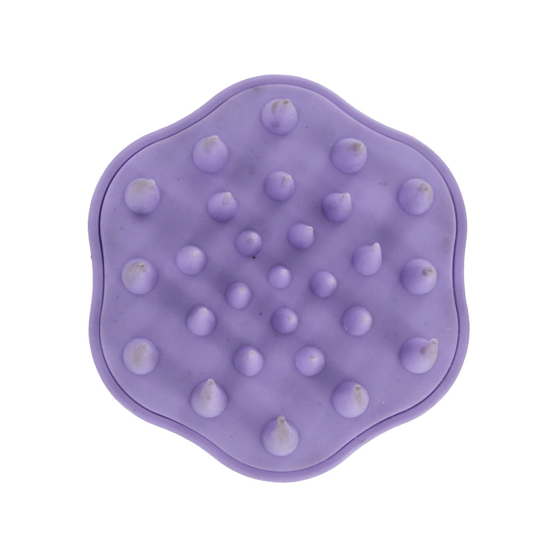 Conair Scalp Care Detangle & Treatment Scalp Shampoo & Massager Brush, Purple, 1-Count