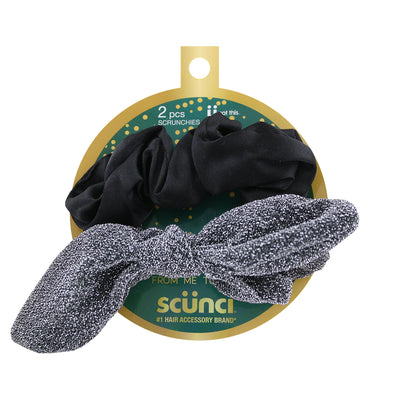 Scunci U Got This Hair Scrunchies, Assorted Colors, 2-Pieces