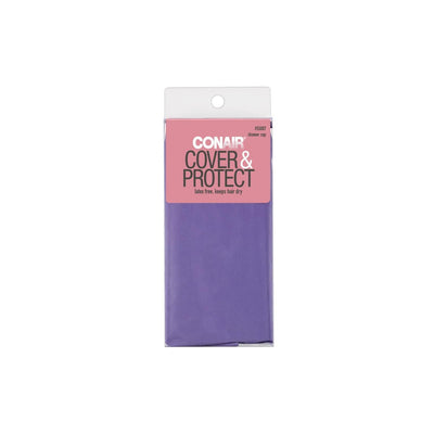 Conair Cover & Protect Lightweight Latex Free Shower Cap, Color Will Vary, 1-Count