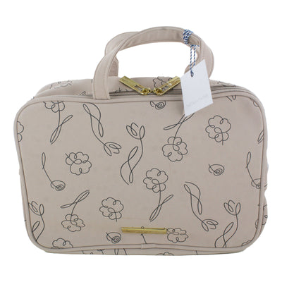 Tartan + Twine Deluxe Weekender Cosmetic Bag - Idyll Rose