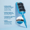 BaBylissPro Nano Titanium Curved Boar & Nylon Paddle Hair Brush - Image 3