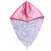 Conair x Wicked Glinda Turban Hair Towel – Reversible Satin & Microfiber Hair Towel for Fast Drying, Frizz Control & Damage Reduction - Image 1
